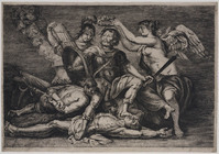 KG 17612
<br/>
Een held
<br/>
<em>Mensaert, Guillaume Pierre (1711-1777)</em>